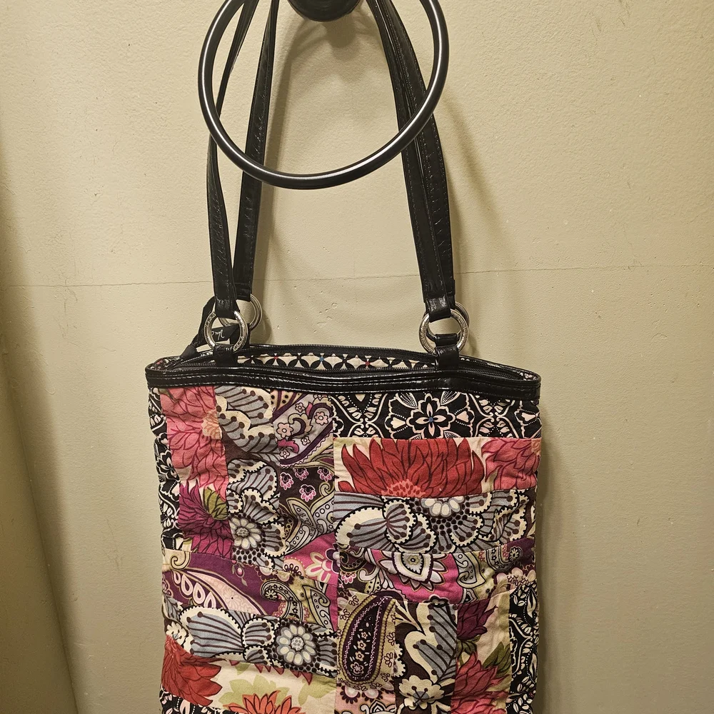 Vera Bradley Multicolor Floral Tote Bag - Picture 1 of 7